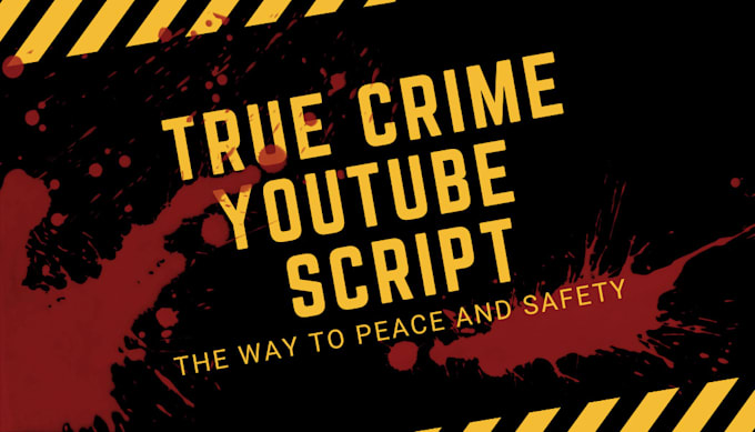 write your true crime scripts and articles
