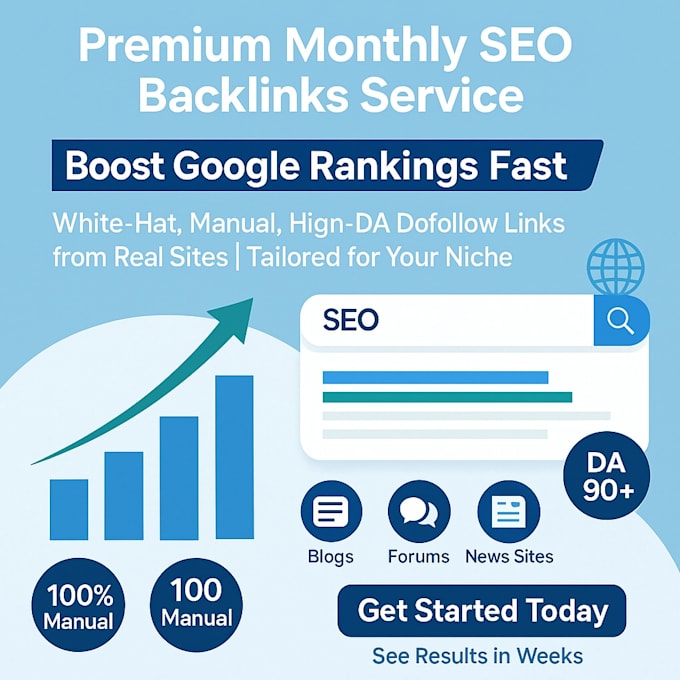 do high end monthly seo backlinks service
