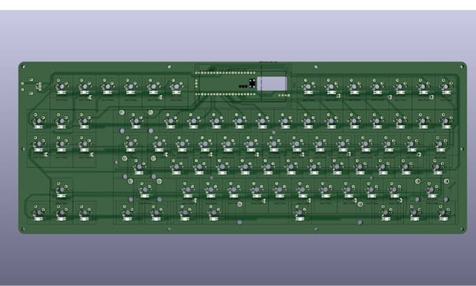design custom mechanical keyboard pcb and program firmware