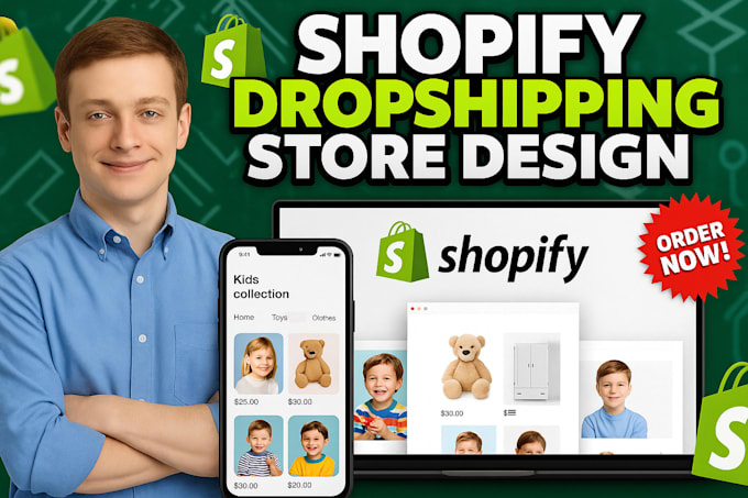 create a premium shopify store designed to turn traffic into consistent sales