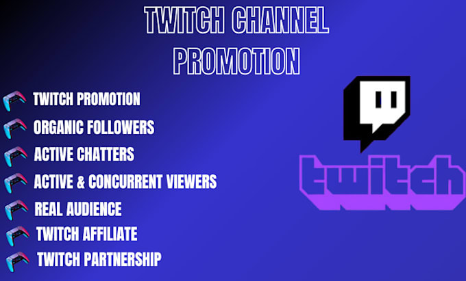 Promote your twitch stream for real viewers and organic growth by ...
