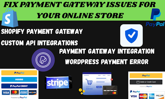 cruixie fix payment gateway issue API integration shopify wordpress error paypal