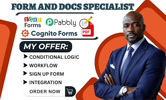 create pabbly wufoo cognito zoho form fillable pdf form automation va workflow