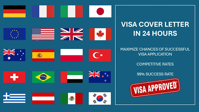 write cover letter for visa filing