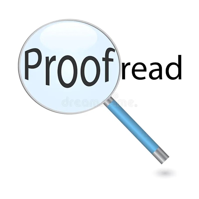 proofread and edit your document
