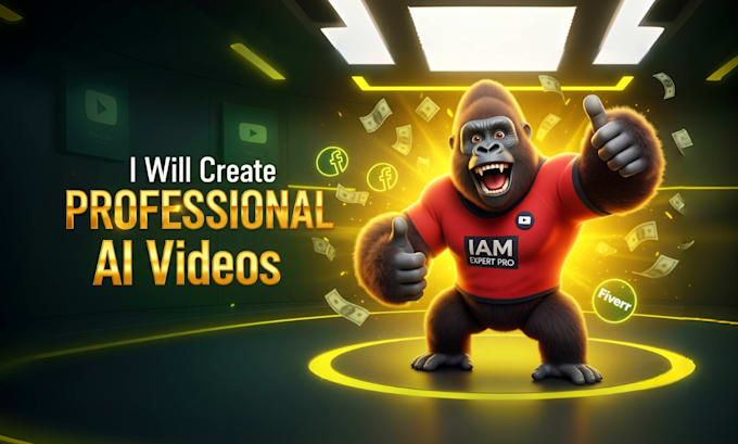 create viral gorilla vlog videos