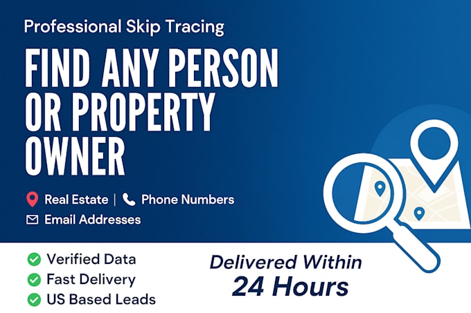 do skip tracing to find property owners and contact info