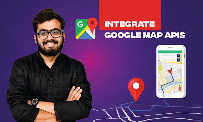 integrate google maps API into your website, web app or e commerce