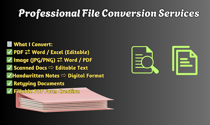 accurately convert PDF files to editable format