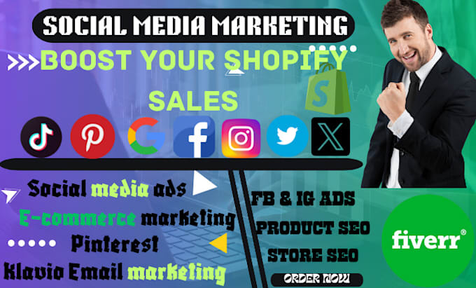 do shopify marketing, promotion, and klaviyo email setup