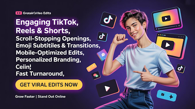 edit engaging vertical videos for tiktok, reels, and youtube shorts