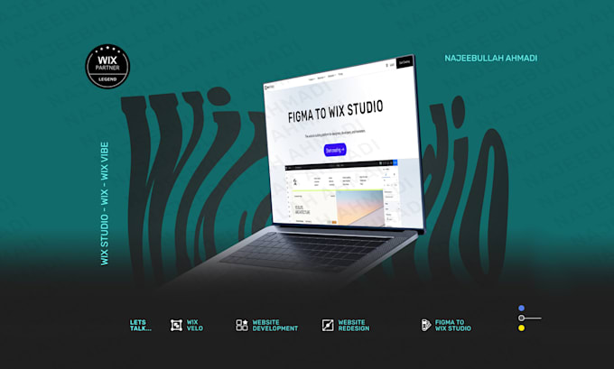 convert your figma design to a wix studio website