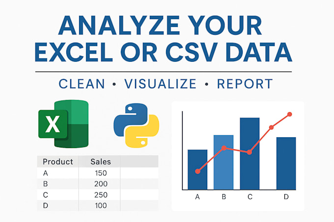 analyze your excel or CSV data