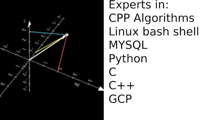 solve cpp algorithms, linux bash shell, mysql and python