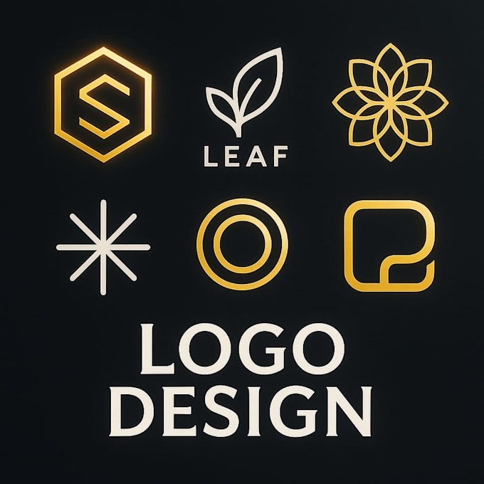 create a simple logo for your brand or business