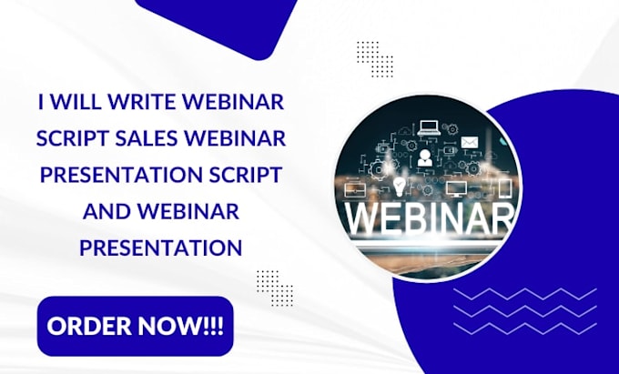 write webinar script sales webinar presentation script and webinar presentation
