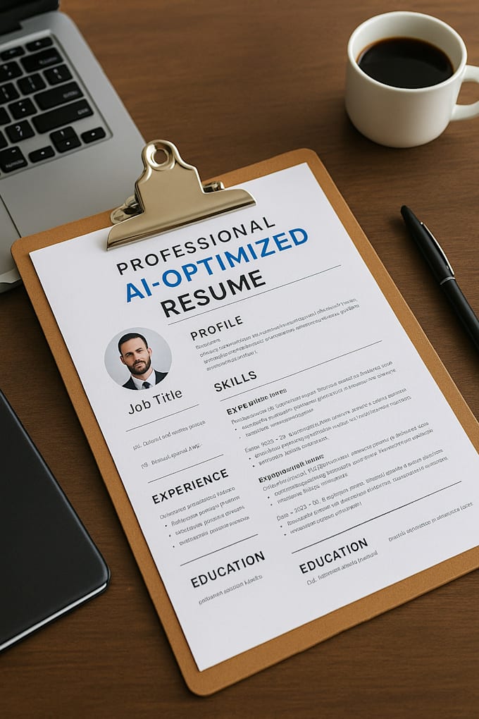 write a professional ai optimized CV or resume, any industry