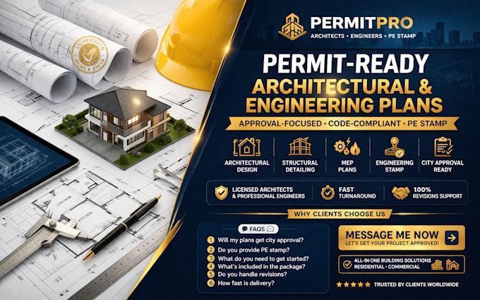 permit drawings structural engineer mep adu florida texas idaho arizona pe stamp