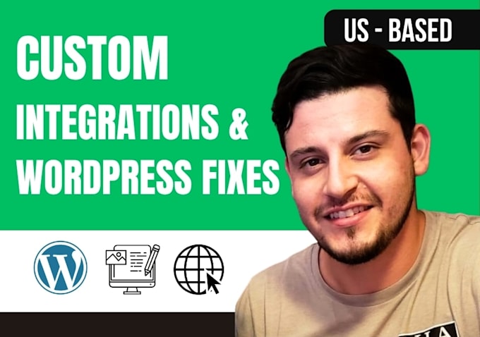 fix wordpress bugs, customize themes, and integrate stripe, woocommerce, apis
