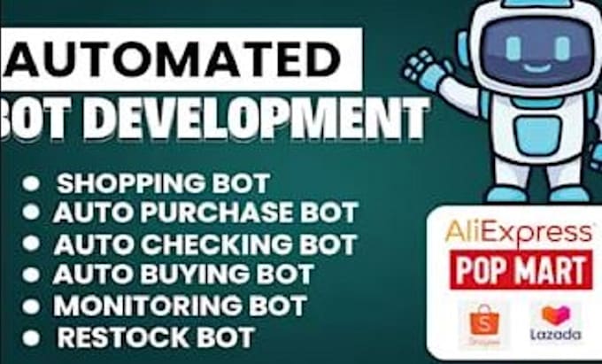 build popmart bot, auto checkout bot, auto purchase bot for labubu, pokemon tcg