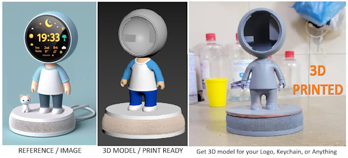 create 3d print ready stl or 3mf models with clean watertight geometry