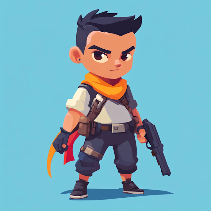 create 2d game characters and game assets