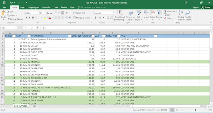 convert PDF to excel