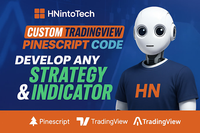 develop a custom pine script indicator , strategy for tradingview