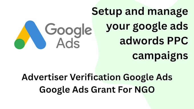 setup and manage your google ads adwords