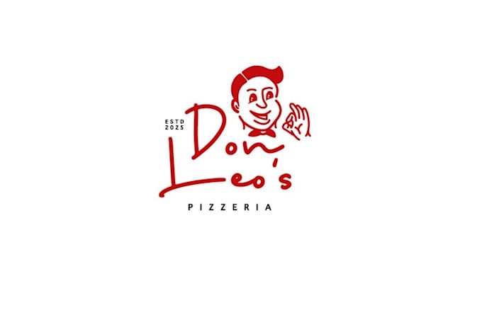 design best pizzeria restaurant logo