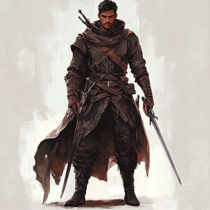 do dnd character art illustration commissions