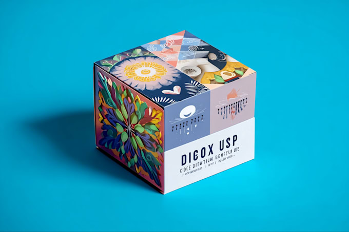 create a pixel perfect packaging box design with die cut