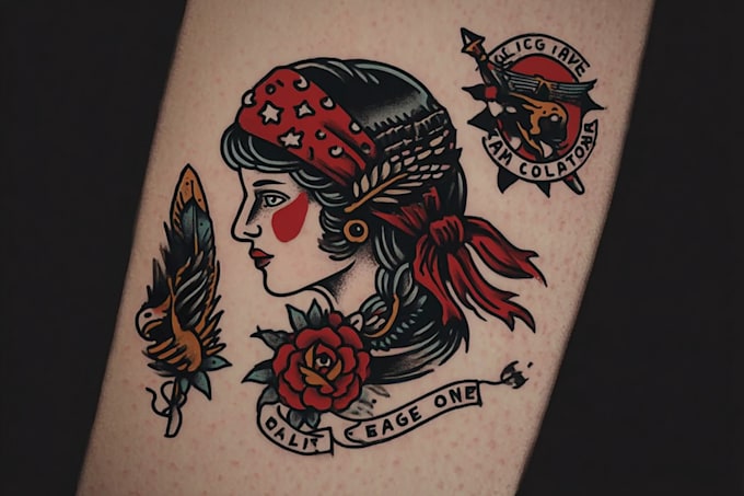 create a minimalist tattoo design for you