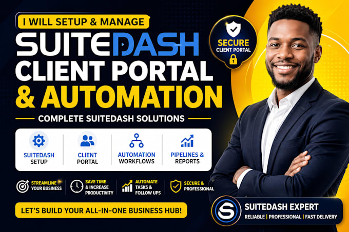setup suitedash, suitedash client portal suitedash automation suitedash expert