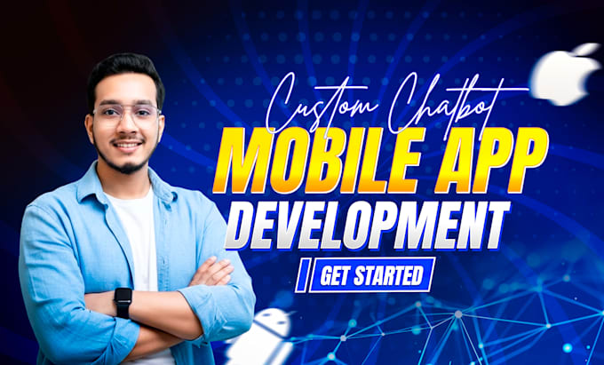 do custom mobile app development, android app, ios app as a flutter developer