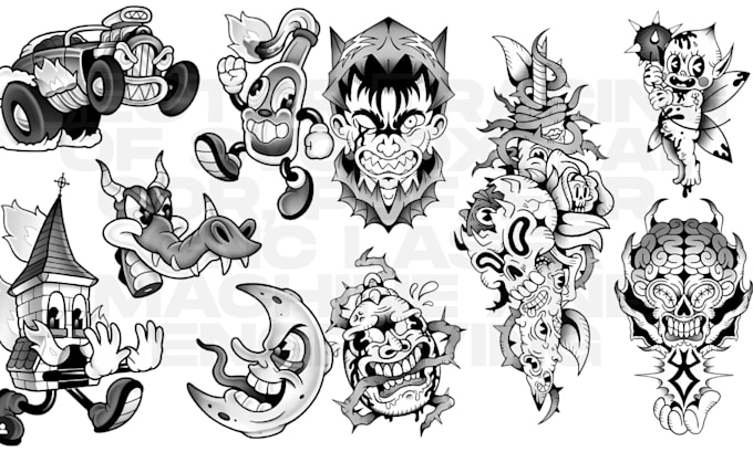 Do vector tracing of dxf, svg, pdf, cdr, ai, for cnc laser machine and ...