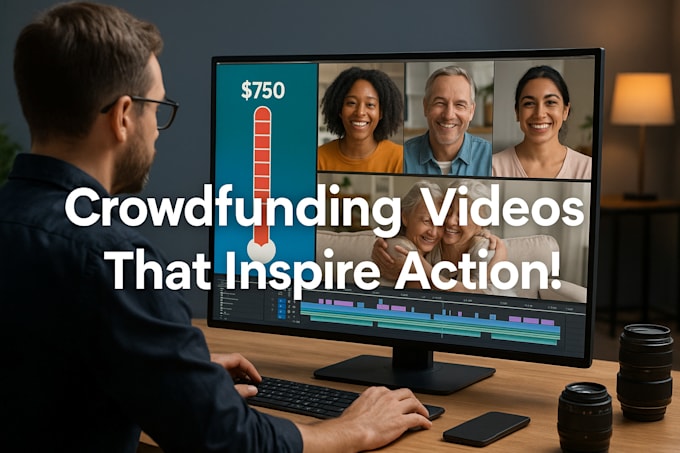 create crowdfunding video, fundraising, presentation video