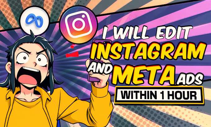 edit high converting facebook and instagram ads for ecommerce brands