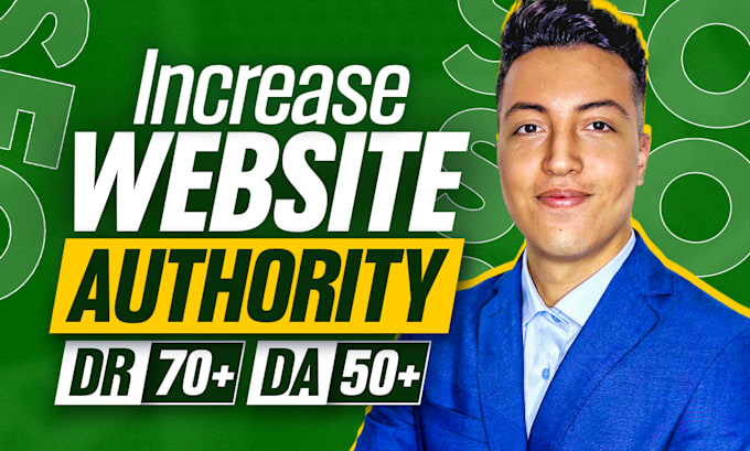 increase domain rating DR 70 and moz authority da