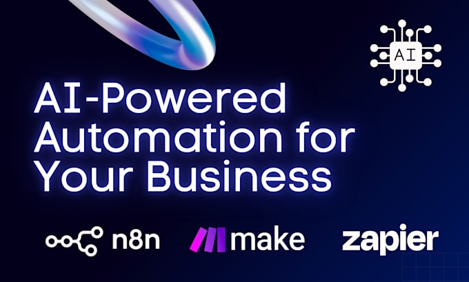 automate your business with ai agents using n8n zapier and make