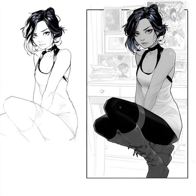 Make cartoon comic character for you by Ricusdewaal | Fiverr