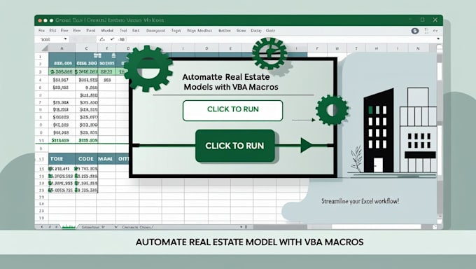 automate excel tasks and real estate models using vba macros