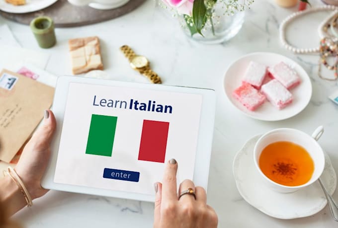 teach you italian language