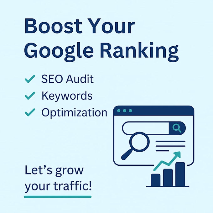 optimize your website SEO to improve ranking and visibility