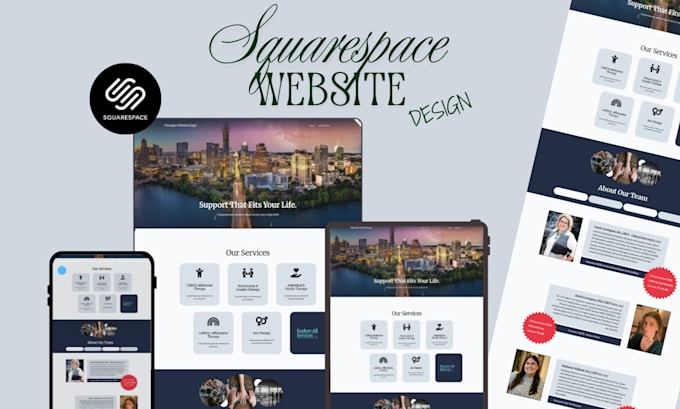 update squarespace website or redesign your squarespace website