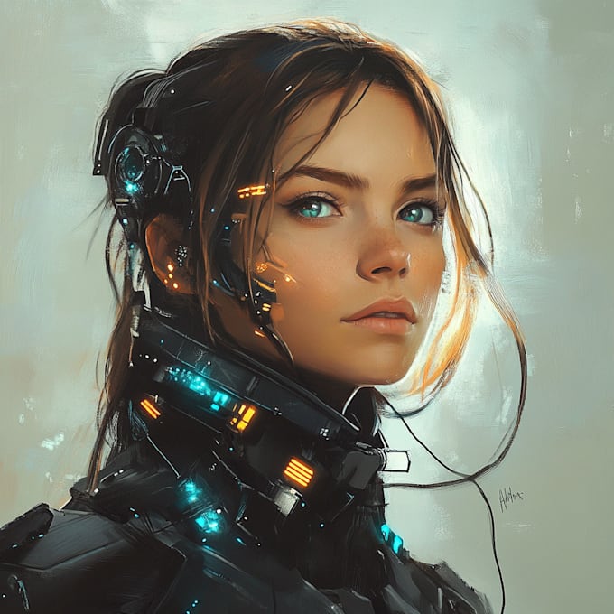 draw fantasy sci fi and fantasy sci fi character