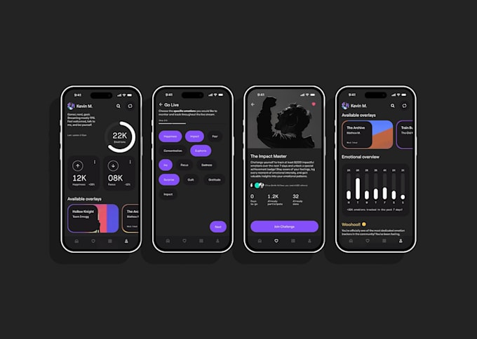design a creative website in figma for desktop and mobile