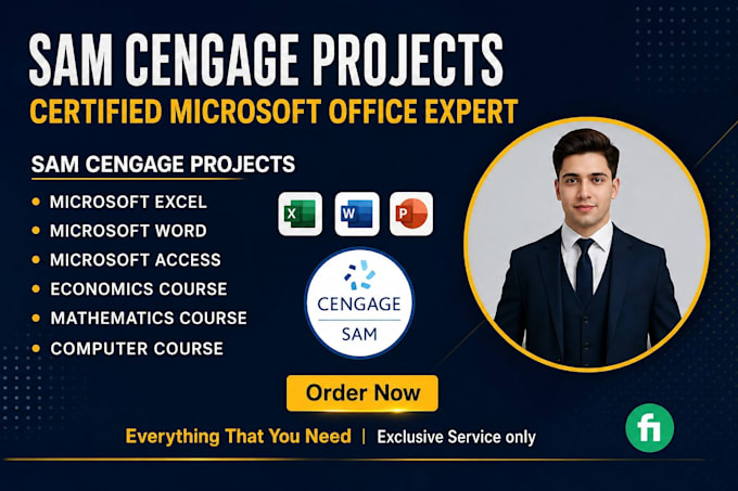 do your sam cengage, capstone projects in microsoft office