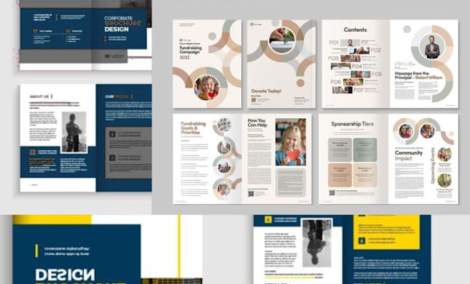 design professional PDF lead magnet, workbook, brochure, ebook report for you