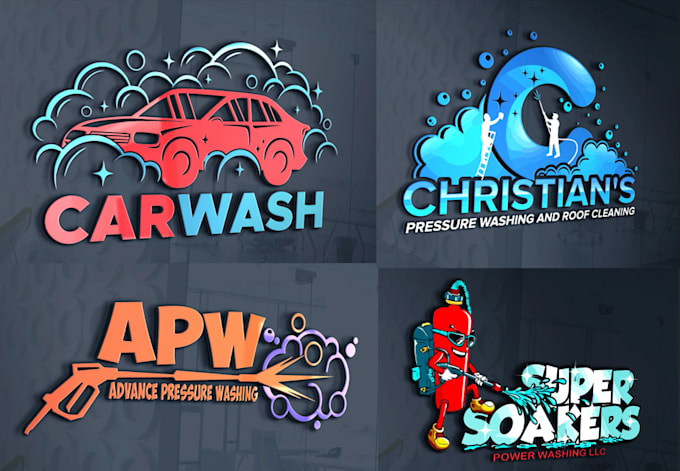 do cleaning, power washing and pressure washing logo